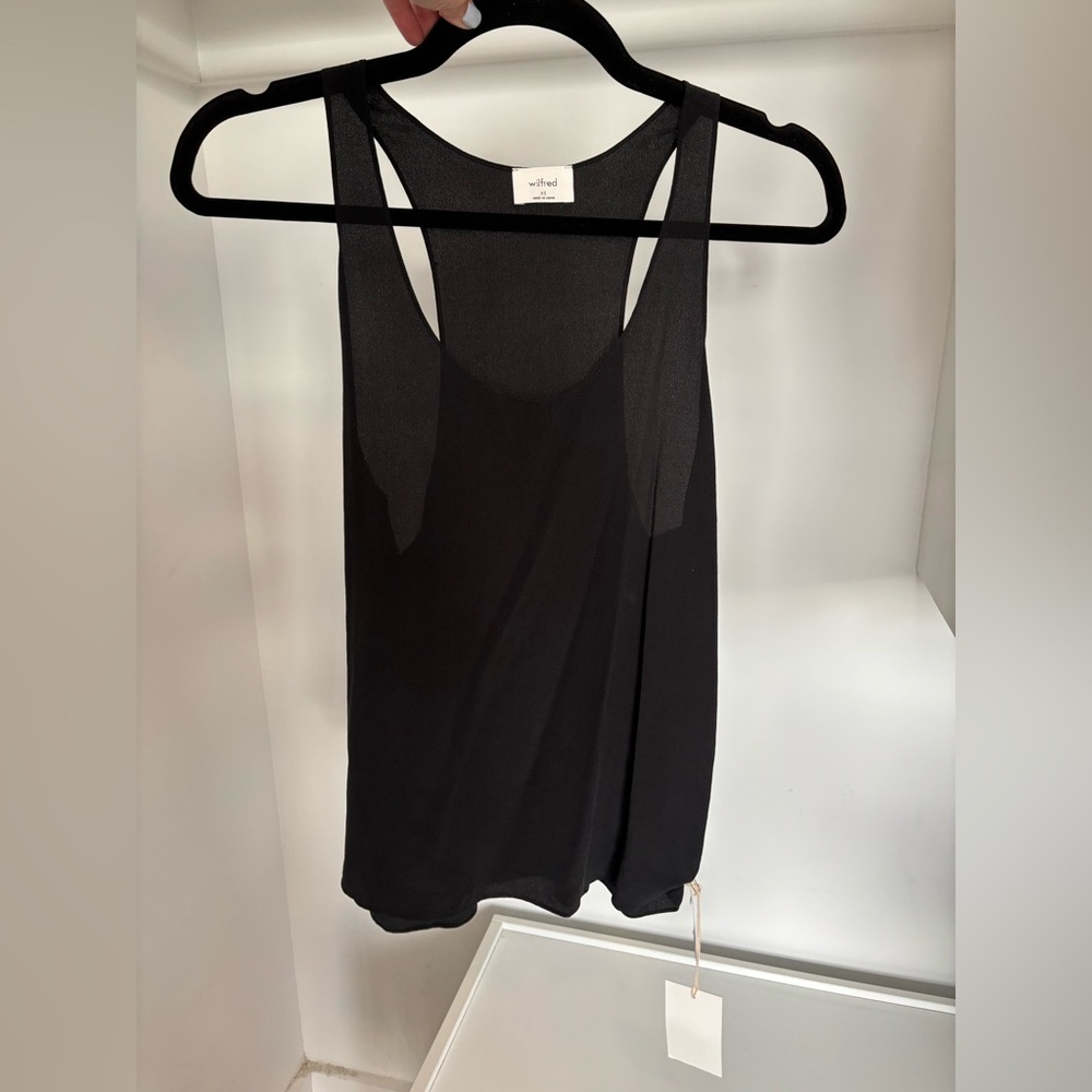 NWT Aritzia Wilfred Renee Silk Camisole - Picture 5 of 7